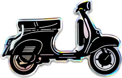 Zdjęcie produktu dla Naklejka 3D Vespa HQ