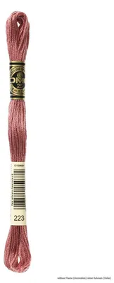 Imagen del producto de DMC Hilo de bordar Mouline Especial 117mc -223, 6-hilo, 8m