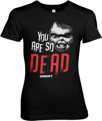 Produktbild von Chucky - You Are So Dead Girly Tee - Black - Medium