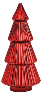 Produktbild von Tannenbaum aus Glas – Dekorativer Weihnachtsbaum aus Glas – Elegante Weihnachts-Winterdeko für Tisch, Regal & Fensterbank