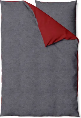 Immagine prodotto di Biancheria da letto Biancheria da letto reversibile in castoro fine melange Setex