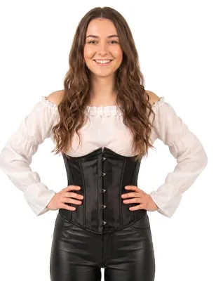 Produktbild von Schwarzes kurzes Korsett für Damen - M (38-40)