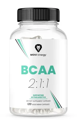 Obrázek produktu pro MOVit BCAA 2:1:1, 120 vegetariánských kapslí