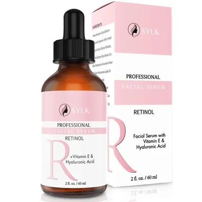 Produktbild von Retinol Gesichtsserum mit Hyaluronsäure Vitamin C Anti Aging & Anti Falten 60ml