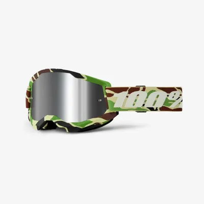 Image de Motorradbrille 100% MX Crossbrille Strata 2 verspiegelt FA23