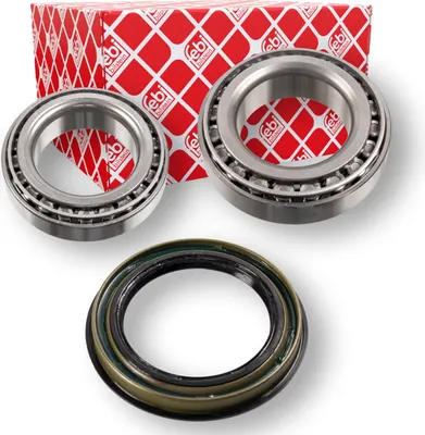 Produktbild von FEBI BILSTEIN Radlagersatz Vorne Links Vorne Rechts für NISSAN TERRANO II (R20) Kegelrollenlager 68mm 78mm 173670