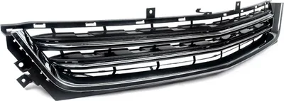 Productafbeelding van Voorbumper – Onderste grill, chroom/zwart – Geschikt voor Chevrolet Impala (2014-2020) – Autotoebehoor