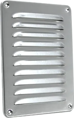 Produktbild von Lüftungsgitter LG-1521 A Lamellengitter Alu 150 x 215mm Zuluft Abluftgitter