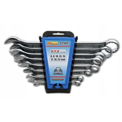 Produktbild von Ringmaulschlüssel 6-22, 8er-Set, RICHMANN