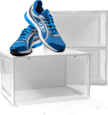Produktbild von Lex21 Schuh Box 3 Stück Weiss Stapelbar MS-18236