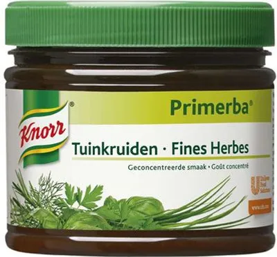 Obrázek produktu pro Knorr Primerba kořenící pasta „Jemné bylinky“ 340 g (bylinná pasta)