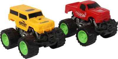 Produktbild von Set mit 2 Autos in einem Karton