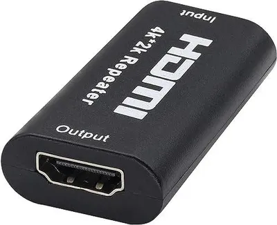 Zdjęcie produktu dla Wzmacniacz repeater sygnału HDMI 4K żeńsko żeński do telewizora
