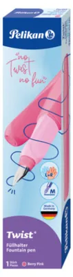 Imagen del producto de Pelikan 300010117 Pelikan Twist® Color Blocking Patronenfüller berry pink M (mittel)
