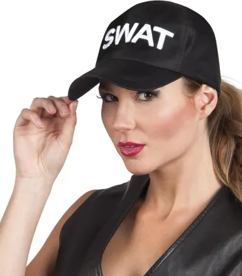 Produktbild von Boland 97045, Karnevalskostüm-Hut, Erwachsener, Uni, Polyester, Schwarz, Weiß, 83 g