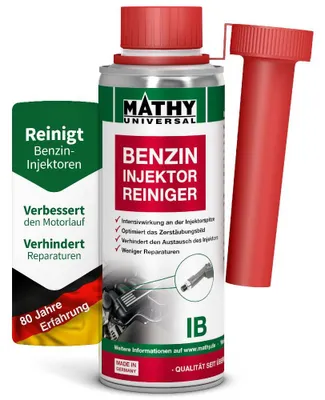 Produktbild von MATHY-IB Benzin-Injektor-Reiniger 200 ml - Benzin-Additiv für Einspritzdüsen & Injektoren
