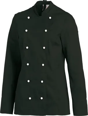 Produktbild von Leiber  Kochjacke Farbe schwarz Größe 44, 08/2518/10