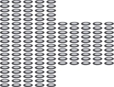 Zdjęcie produktu dla 150 SZTUK Skanowanie 3D Odblaskowe kropki magnetyczne Znaczniki punktu odniesienia do dokładnego śledzenia optycznego 6 mm ID 10 mm OD