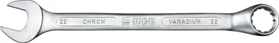 Produktbild von WGB Ringmaulschlüssel 220 Gekröpft SW8 124mm Chrom-Vanadium