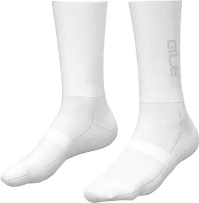 Produktbild von ALÉ Klassische Fahrradsocken - FLUIDA - Weiß 44-47