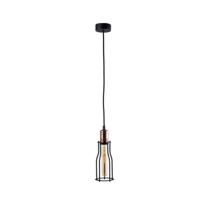 Obrázek produktu pro Nowodvorski WORKSHOP lustr závěsná lampa černá, ocel 6337