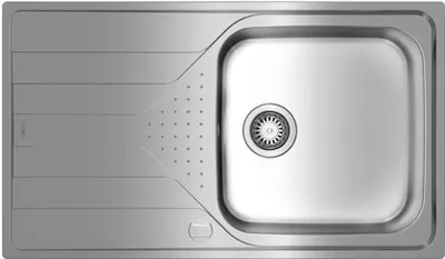 Produktbild von Spüle TEKA UNIVERSE 860 x 500 mm edelstahl 115110027