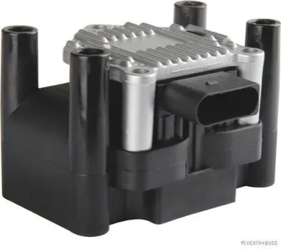 Produktbild von HERTH+BUSS ELPARTS 19020007 - OE 032 905 106 Zündspule für A1 (8X), A2 (8Z), A3 (8L), A3 (8P), A4 (8D), A4 (8E), Alhambra (7V), Altea (5P), Arosa (6H), Cordoba (6K), Cordoba (6L), Ibiza (6K), Ibiza (6L), Inca (6K), Leon (1M1), Toledo II (1M2), Toledo III (5P2), Octavia I (1U), Octavia II (1Z), Superb I (3U), Fabia I (6Y), Bora (1J), Caddy II (9K), Caddy III (2C, 2K), Fox (5Z), Golf IV (1J), Golf Plus (5M), Golf V (1K), Golf VI, Jetta III (1K2), Lupo (6E1, 6X1), T5, New Beetle, Passat (3B), Passat (3C), Polo