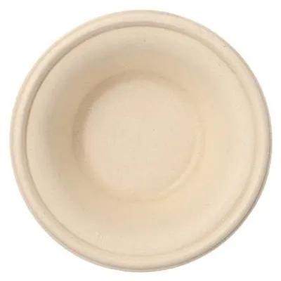 Produktbild von 500 Schalen, Zuckerrohr "pure" 380 ml Ø 15,5 cm · 4,6 cm natur