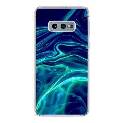 Produktbild von MuchoWow® Handyhülle Schutzhülle Hülle für Samsung Galaxy S10e Abstrakt - Wellen - Design Silikon Softcase Handy Hülle - Handy