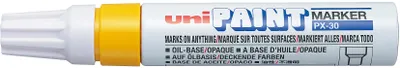 Obrázok produktu pre uni-ball PX-30 J uni-ball permanentný popisovač PAINT (PX-30), žltý