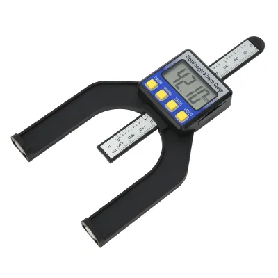 Obrázek produktu pro Elektronický měřič výšky a hloubky Digitální displej Dřevoobráběcí pravítko Měřící nástroj 0?80mm