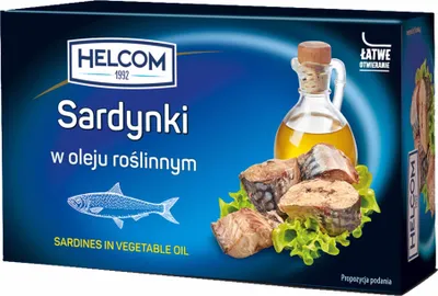 Obrázok produktu pre Helcom Sardinky v slnečnicovom oleji 125 g
