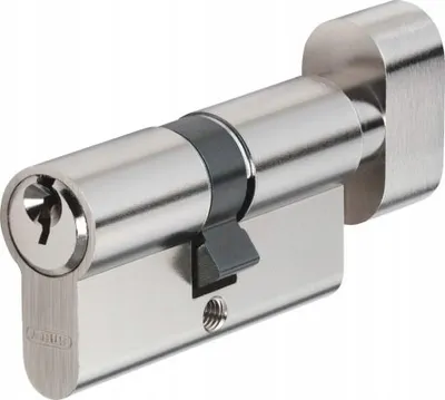 Produktbild von ABUS KE45N Zylinder mit Knauf Nickel 3 Schlüssel
