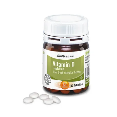 Obrázok produktu pre Sovita Care Vitamin D Tabletten 180 St