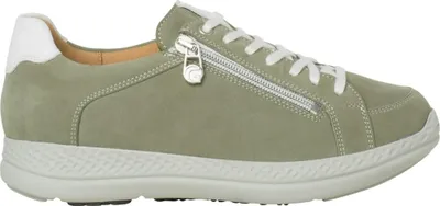 Produktbild von Ganter Karla Luise 2099025400 Damen Schnürschuh, Leder, Grün, sensitiv - Damenschuhe Bequeme Schnürschuhe, Grün, leder (softnubuk)