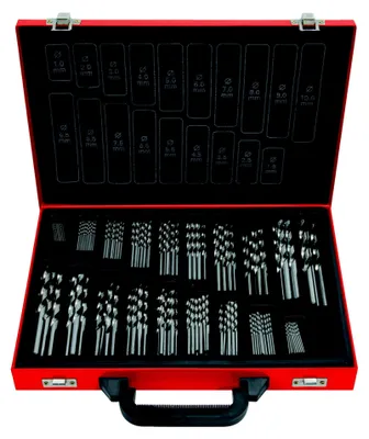 Obrázek produktu pro KS Tools 330.3640, Vrtačka, Sada vrtáků, Rotace po směru hodinových ručiček, Kov, Plast, Dřevo, 130°, Rychlořezná ocel HSS-G