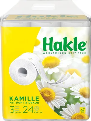 Produktbild von Hakle Kamille (3-lagig, 24 Rollen)