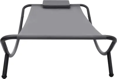 Obrázok produktu pre vidaXL Záhradná posteľ Grey 200 × 90 cm Oceľ