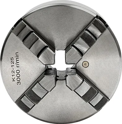 Produktbild von Selbstzentrierendes Spannfutter, 4-Backen-Design, Präzisionsspannungen, 125mm, 4Jaw
