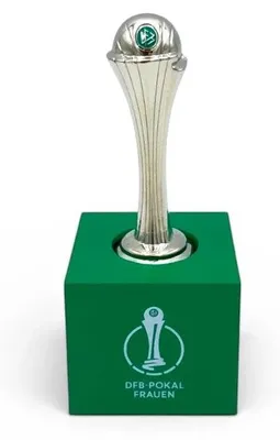 Produktbild von DFB-Pokal der Frauen auf Acrylsockel (70 mm) | Offizielles Lizenzprodukt des DFB