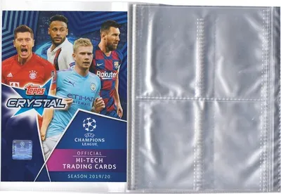Produktbild von Topps Champions League Crystal 2019/20 - 1 Leere Sammelmappe