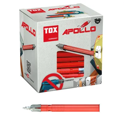 Obrázok produktu pre TOX Apollo rámová hmoždinka 8x120 s kovovým hrotom a skrutkou do drevotriesky