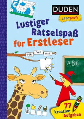 Produktbild von Duden Leseprofi - Lustiger Rätselspaß für Erstleser, 1. Klasse