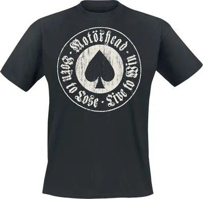 Produktbild von Motörhead T-Shirt Herren Born To Lose schwarz Band-Merch, Bands 100% Baumwolle L