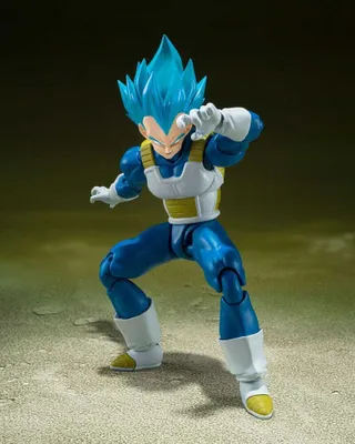 Produktbild von Dragon Ball Super S.H. Figuarts Actionfigur Super Saiyan God Super Saiyan Vegeta -Unwavering Saiyan Pride- 14 cm