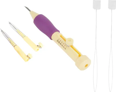 Produktbild von Sticknadel-Punch-Set mit 3 Nadelgrößen für DIY-Bastelarbeiten