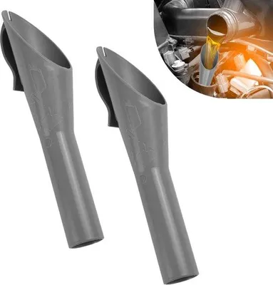Produktbild von 2 Stück Vultrechter Diesel-ABS-Vulöffnung 17,5 cm Trechter für Dieselkraftstoff, Capless-Dieseltanken, kompatibel mit