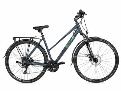 Produktbild von Pilot Bike 28 Zoll, Citybike Trekkingrad Damen, Herren Fahrrad hydraulische Scheibenbremsen mit Gepäckträger Schutzbleche CR