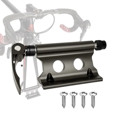 Immagine prodotto di Solidchoice - Portapacchi anteriore per biciclette in alluminio con sistema di fissaggio rapido