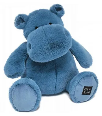 Immagine prodotto di Histoire D'Ours Peluche ippopotamo blu 40 cm